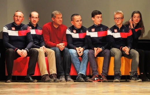 Rowerzyści RW w żywieckim MCK