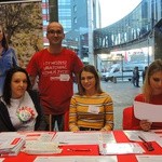 Wolontariusze fundacji DKMS dla Michała Przydacza