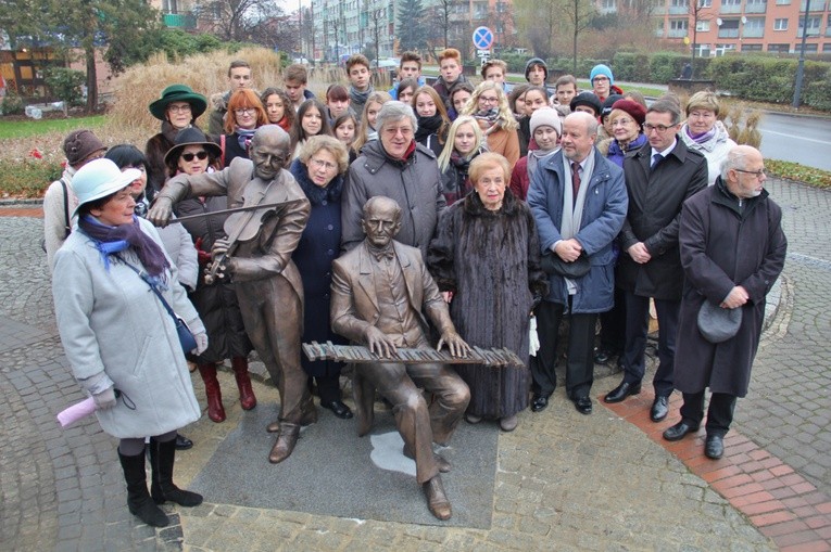 Odsłonięcie pomnika w Rybniku