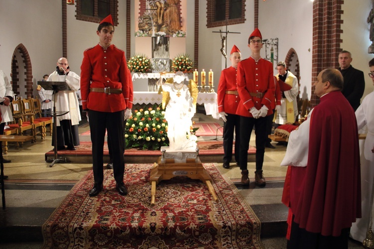 Wódz niebieskich wojsk w gdańskim kościele pw. św. Franciszka z Asyżu