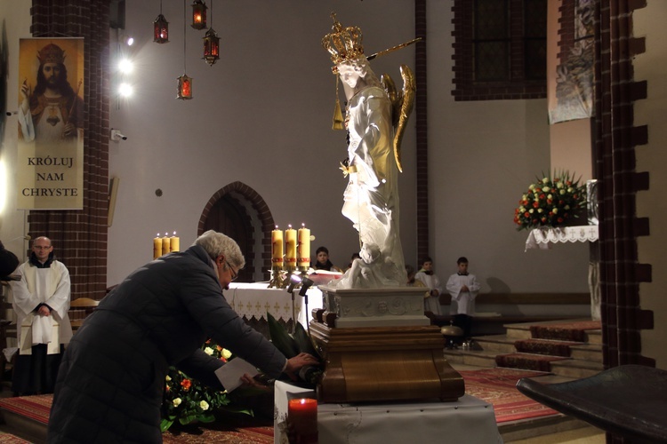 Wódz niebieskich wojsk w gdańskim kościele pw. św. Franciszka z Asyżu