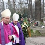 Pogrzeb ks. prof. Jana Macieja Dyducha - cmentarz Rakowicki