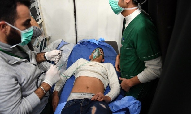 Ostrzał Aleppo przez siły rebeliantów