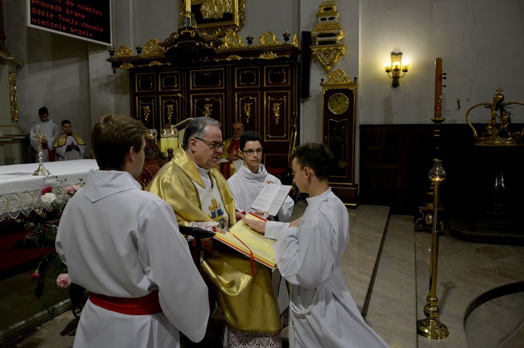 Błogosławieństwo lektorów dekanatu Bochnia-Wschód