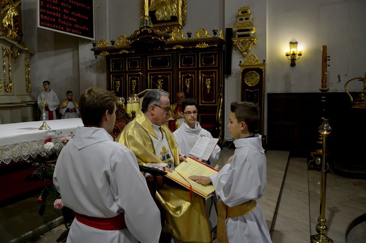 Błogosławieństwo lektorów dekanatu Bochnia-Wschód