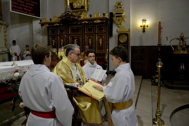 Błogosławieństwo lektorów dekanatu Bochnia-Wschód