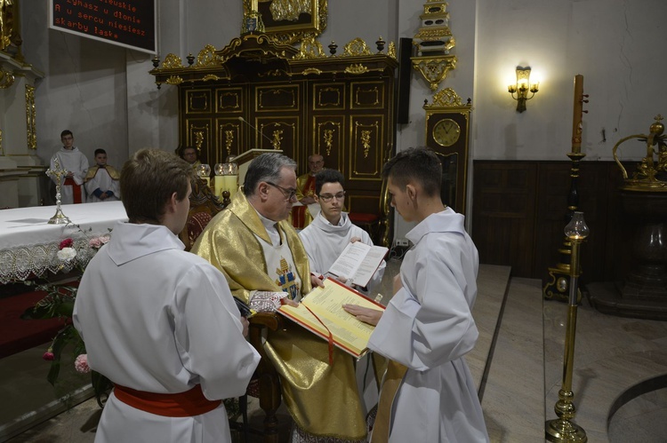 Błogosławieństwo lektorów dekanatu Bochnia-Wschód