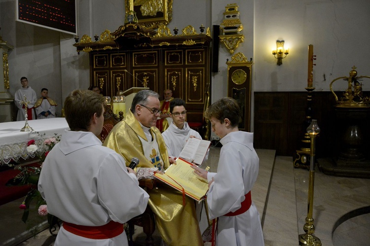 Błogosławieństwo lektorów dekanatu Bochnia-Wschód