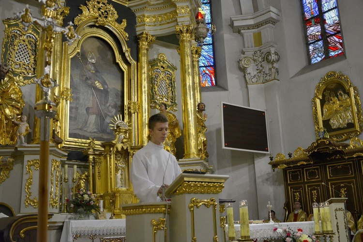 Błogosławieństwo lektorów dekanatu Bochnia-Wschód