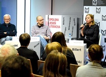 Od lewej: Andreas Billert, Filip Springer i Hanna Gill-Piątek.