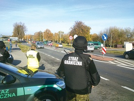 ▲	Służby będą operowały głównie w sąsiedztwie przejść granicznych, ale także na leśnych duktach i szlakach turystycznych.