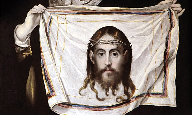 Święta Weronika z chustą, olej na płótnie, 1577–1580.