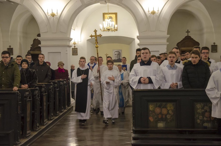 Rekolekcje dla młodych w seminarium