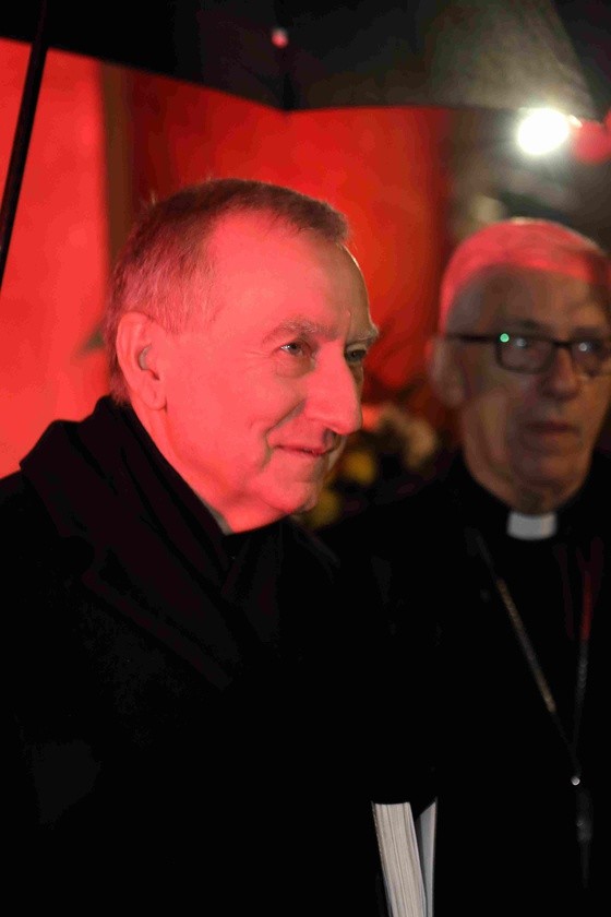 Kardynał Parolin pod kopalnią "Wujek"