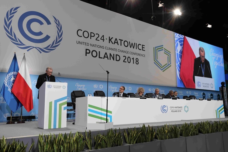 Kardynał Pietro Parolin na szczycie klimatycznym COP 24 