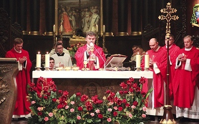 Biskup Zieliński przekazał zgromadzonym pozdrowienia od abp. Sławoja Leszka Głódzia, który obchody objął swoim szczególnym patronatem.