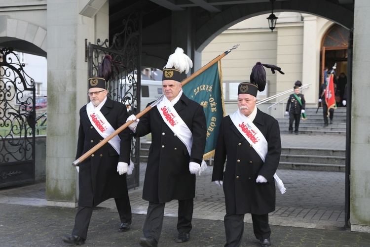 Barbórkowa modlitwa z bp. Romanem Pindlem w Brzeszczach - 2018