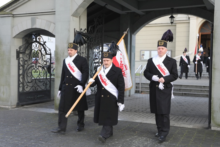 Barbórkowa modlitwa z bp. Romanem Pindlem w Brzeszczach - 2018