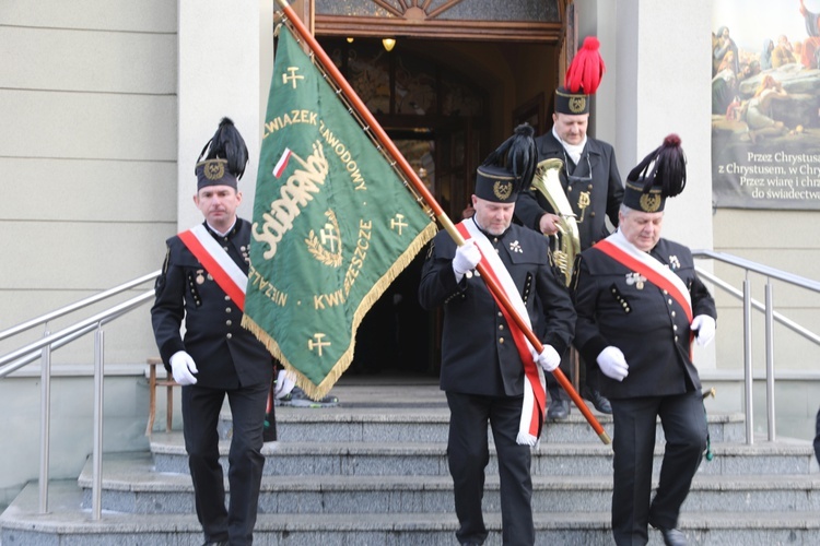 Barbórkowa modlitwa z bp. Romanem Pindlem w Brzeszczach - 2018