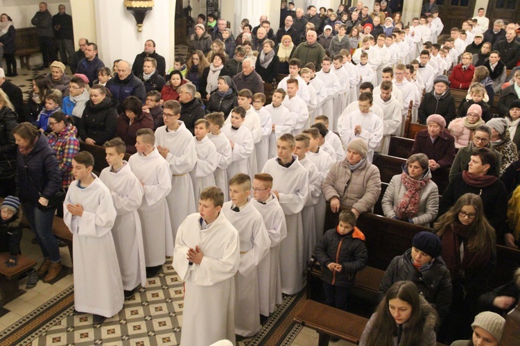 Nowi lektorzy i św. Mikołaj w Ciężkowicach