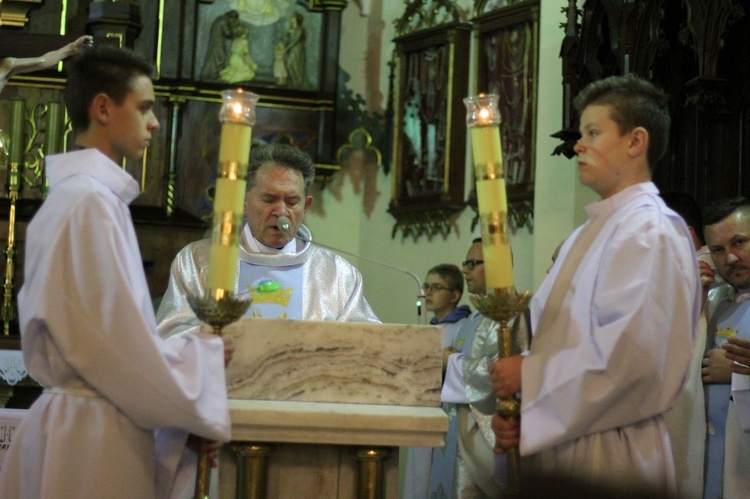 Nowi lektorzy i św. Mikołaj w Ciężkowicach