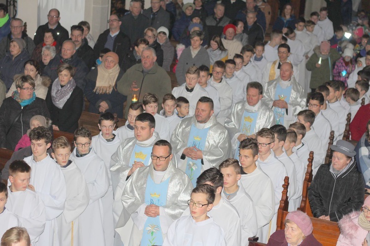 Nowi lektorzy i św. Mikołaj w Ciężkowicach