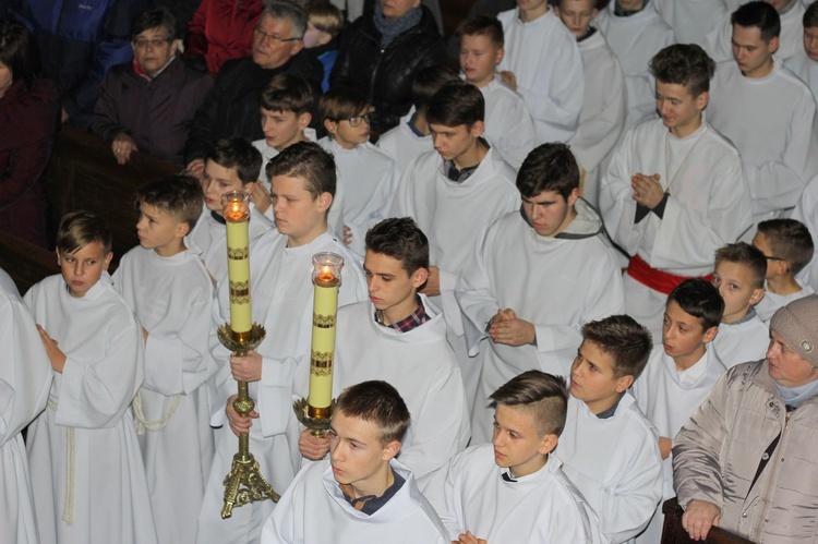 Nowi lektorzy i św. Mikołaj w Ciężkowicach