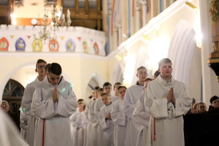 Nowi lektorzy i św. Mikołaj w Ciężkowicach