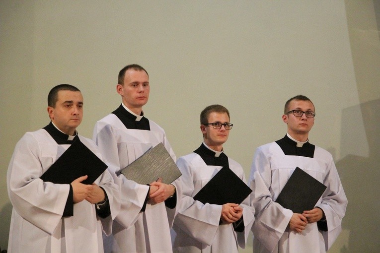 Akatyst w łowickim seminarium