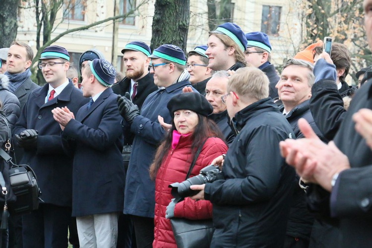 Odsłonięcie pomnika ks. Idziego Radziszewskiego