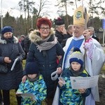 Poświęcenie ronda i figury MB Niepokalanej w Międzyborowie