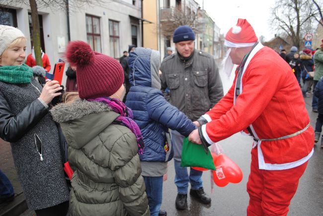 Parada Mikołajów w Rudniku nad Sanem