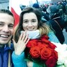 Mateusz i Aneta zaręczyli się 11 listopada w 100. rocznicę odzyskania niepodległości przez Polskę.