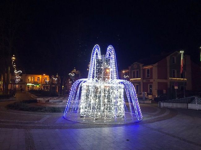 Świąteczne iluminacje w Nisku