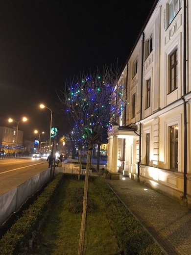 Świąteczne iluminacje w Nisku