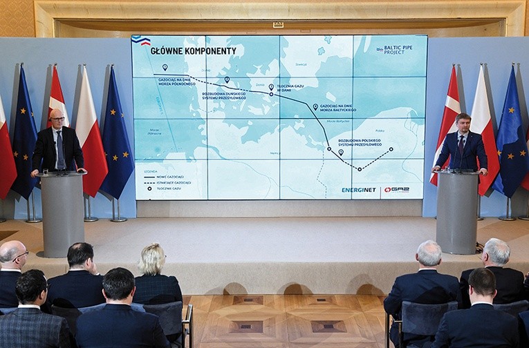 Gazociąg biegnący po dnie Bałtyku będzie miał 275 km długości. Ma on uniezależnić Polskę od dostaw gazu z Rosji.