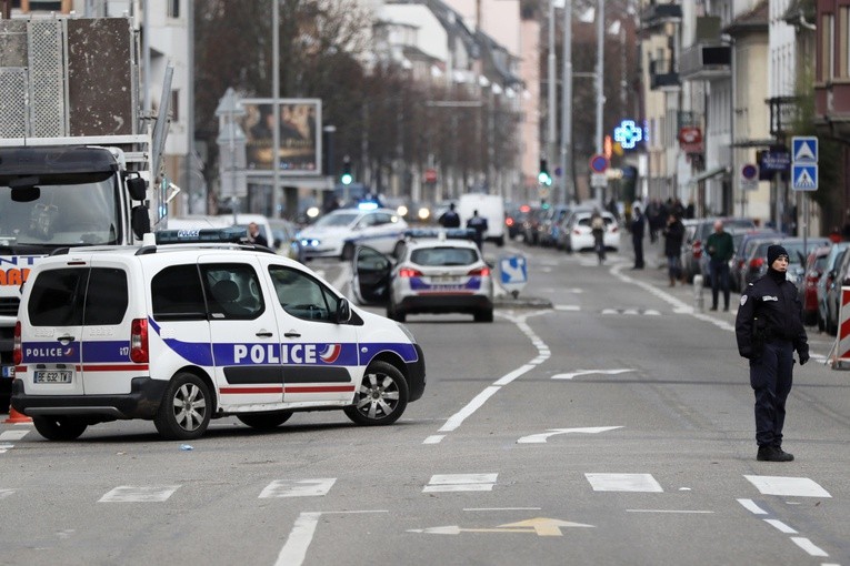 Duża operacja policyjna w Strasburgu