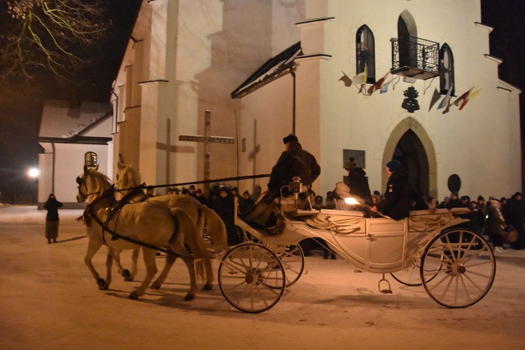 Iluminacja ludźmierskiego sanktuarium 