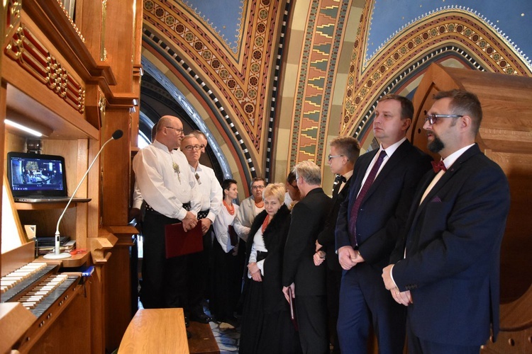 Poświęcenie nowych organów w ludźmierskiej bazylice