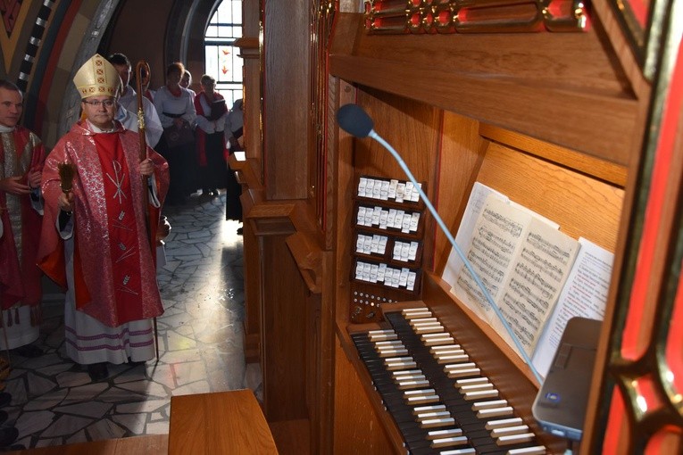 Poświęcenie nowych organów w ludźmierskiej bazylice