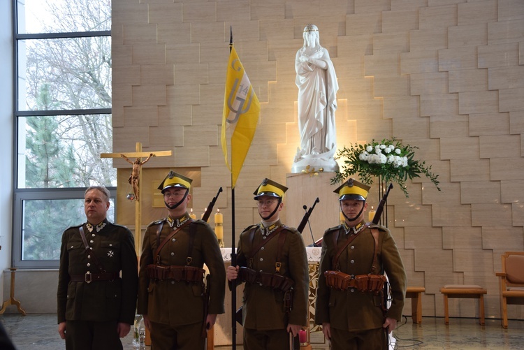 Spotkanie opłatkowe Ułanów Jazłowieckich w Szymanowie