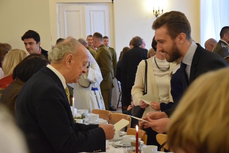 Spotkanie opłatkowe Ułanów Jazłowieckich w Szymanowie