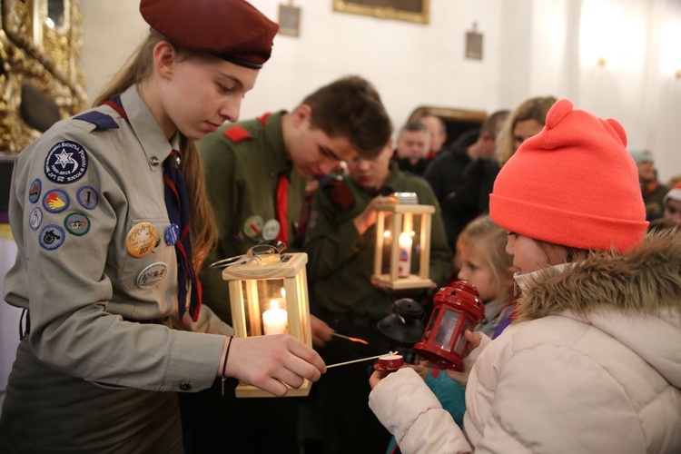 Przekazanie Światełka Betlejemskiego