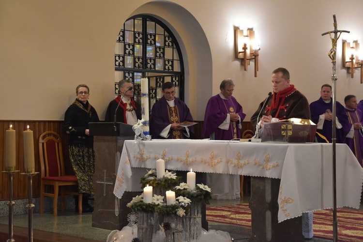 Uroczystości pogrzebowe śp. Józefa Gacka