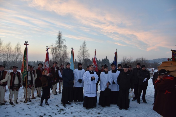 Uroczystości pogrzebowe śp. Józefa Gacka