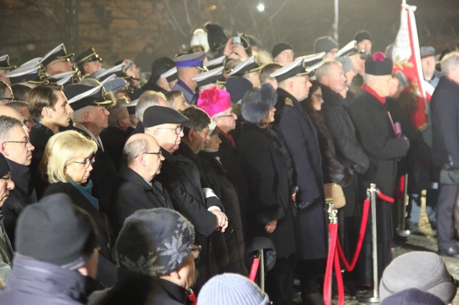 Poranne uroczystości Grudnia '70 w Gdyni