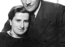 Kazimierz Hernich z żoną. Rok 1938.