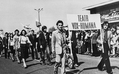 Vox Humana na pochodzie pierwszomajowym.