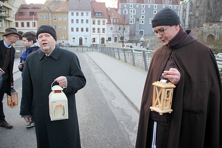 Betlejemskie Światełko Pokoju w Zgorzelcu /Goerlitz