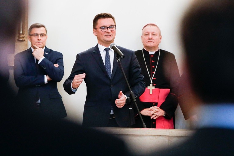 Opłatek w kurii